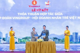 Vingroup hợp tác với Hội Doanh nhân trẻ Việt Nam hướng tới tương lai xanh