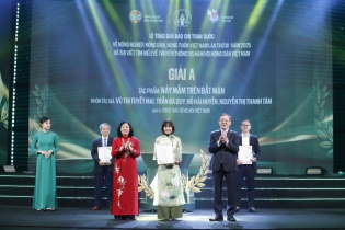 Vinh danh 45 tác phẩm xuất sắc tại giải báo chí “tam nông”