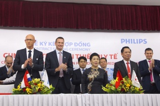 Philips Việt Nam hợp tác cung cấp mọi thiết bị Bệnh viện Đa khoa Hồng Đức II