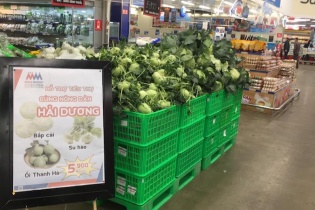 Huy động hàng loạt siêu thị “Đồng hành cùng nông dân Hải Dương”