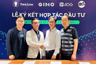 Gimo nhận vốn đầu tư từ ThinkZone Ventures và BK Fund