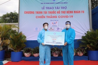 HUBA triển khai chương trình tặng 10.000 gói thuốc hỗ trợ bệnh nhân Covid điều trị tại nhà