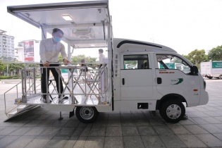 Doanh nghiệp gỗ TP.HCM chủ động chuẩn bị xe tiêm vắc-xin phòng Covid-19 lưu động