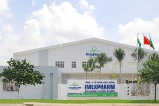 Doanh thu kênh nhà thuốc bệnh viện của Imexpharm vẫn giảm sâu