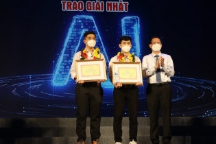 4rangers đạt giải nhất Hội thi Thử thách trí tuệ nhân tạo TP.HCM năm 2021