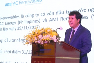 AMI AC Renewables dự tính đầu tư 6 tỷ USD vào dự án điện gió tại Quảng Bình