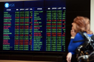 Chứng khoán Australia bật tăng hơn 3%