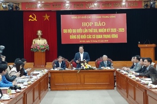 Đảng bộ Khối các cơ quan Trung ương kỳ vọng vào ba đột phá trong nhiệm kỳ mới