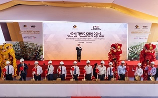 Khởi công xây dựng Khu công nghiệp Việt Phát 1.800 ha ở Long An