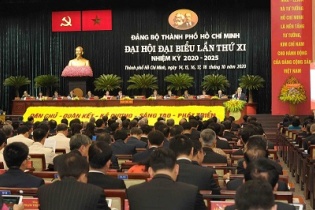 Khai mạc Đại hội đại biểu Đảng bộ TP. Hồ Chí Minh nhiệm kỳ 2020 - 2025