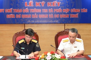 Thuế - Hải quan ký Quy chế mới về trao đổi thông tin chống gian lận Thuế - Hải quan ký Quy chế mới về trao đổi thông tin chống gian lận
