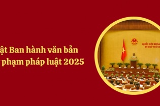 Sửa các văn bản quy phạm pháp luật phù hợp với sắp xếp lại bộ máy trước 1/3/2027