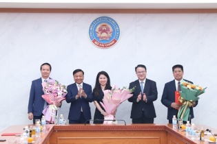 Bộ Tài chính tiếp nhận, bổ nhiệm 3 lãnh đạo cấp Cục, Vụ