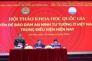 Ứng phó mối đe dọa an ninh phi truyền thống trong lĩnh vực tư tưởng