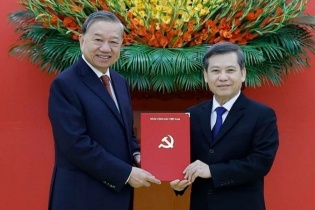 Đồng chí Lê Minh Trí giữ chức Phó Trưởng Ban Thường trực Ban Nội chính Trung ương