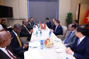 Việt Nam và Nam Phi nâng cấp quan hệ lên Đối tác Chiến lược