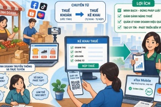 Gỡ nút thắt về thuế để hộ kinh doanh bước vào quỹ đạo minh bạch