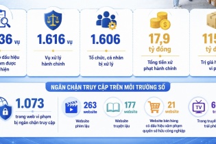 Phát hiện hơn 2.000 vụ có dấu hiệu xâm phạm quyền sở hữu trí tuệ sau 1 tháng cao điểm