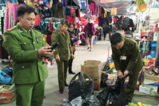 Mở cao điểm đấu tranh chống buôn lậu, hàng giả giáp tết Bính Thân 2016