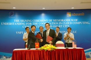 VNPT hợp tác với Microsoft triển khai Smart City, Cloud và Security IT