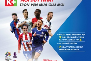 K+ công bố kế hoạch phát sóng giải Ngoại hạng Anh 2017-2018