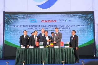 Gelex đầu tư hơn 200 triệu USD xây Tổ hợp sản xuất tại Hải Phòng