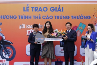 EMS trao 1,5 tỷ đồng giải thưởng cho khách hàng