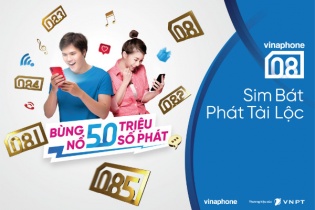 VinaPhone chính thức mở bán dải sim "Phát tài lộc" 08x