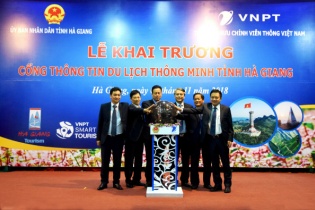 VNPT khai trương Cổng thông tin du lịch thông minh tại Hà Giang, Cao Bằng