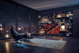 Trình làng mẫu TV cuộn tròn đầu tiên trên thế giới