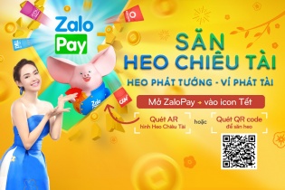 ZaloPay - Ví điện tử sử dụng công nghệ AR đầu tiên tại Việt Nam
