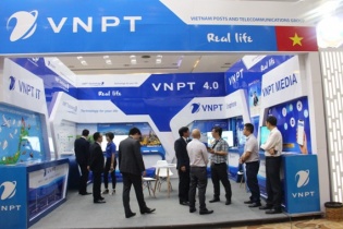 VNPT trình diễn công nghệ mới tại Lao ICT Expo 2019
