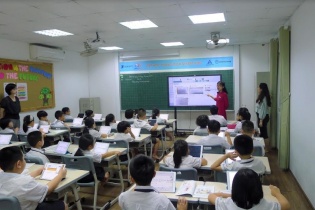 VNPT và đối tác Nhật tặng phòng học thông minh cho trường tiểu học Archimedes