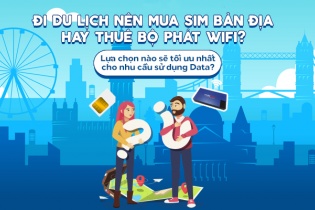 Infographic: Đi du lịch nên mua sim bản địa hay thuê bộ phát wifi?