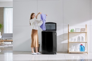 Lên kệ máy giặt công nghệ hơi nước nhập khẩu từ Hàn Quốc, Thái Lan