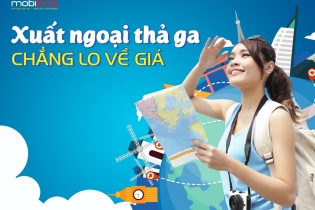 Thoải mái xài data khi ra nước ngoài chỉ với 50.000 đồng/ngày