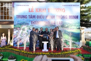 Ra mắt Trung tâm điều hành thông minh thành phố Đà Lạt