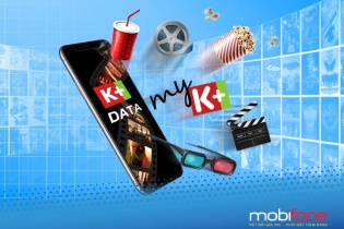 Bạt ngàn phim bom tân, video hot với K+ Data của MobiFone