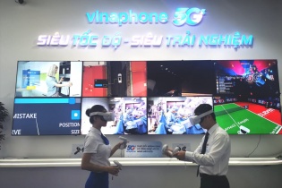 Sóng VinaPhone 5G tại Hà Nội và TP.HCM đạt tới hơn 1,6Gbps