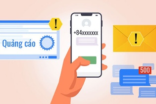 Doanh nghiệp chỉ được gửi duy nhất 1 tin nhắn quảng cáo từ 7h đến 22h