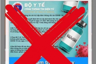 Giả mạo trang web Cổng thông tin điện tử của Bộ Y tế 
