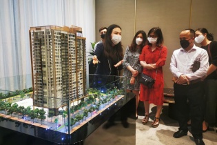 Dự án đầu tiên ở Hà Nội có thang máy riêng được bán giá 123 triệu đồng/m2