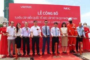 Viettel: Tuyến cáp biển ADC mạnh gấp 3 lần tuyến APG đã cập bờ Việt Nam