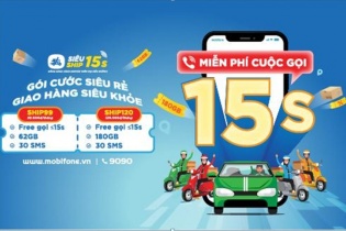 Gói cước “siêu tiết kiệm” cho tài xế công nghệ, shipper