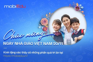MobiFone tặng 3 món quà tri ân đặc biệt nhân tháng Nhà giáo Việt Nam