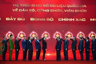Khai trương hệ thống Cơ sở dữ liệu Quốc gia về cán bộ, công chức, viên chức