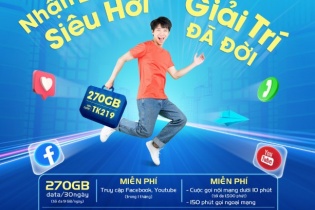 Đặc quyền giải trí vô hạn với các gói cước mới từ MobiFone