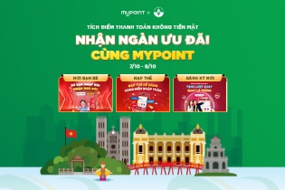 MyPoint tặng quà lớn tại "Phố thanh toán không tiền mặt 2023"