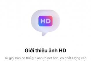 Người dùng Việt Nam đã gửi được ảnh chất lượng cao HD qua Messenger