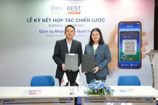 BEST Express sử dụng QR đa năng Zalopay cho đơn hàng thu hộ COD 